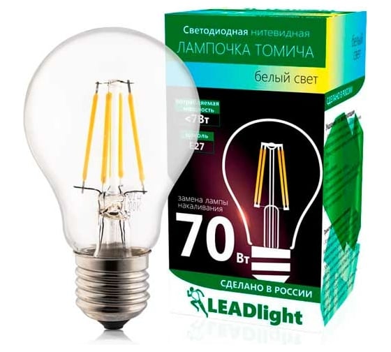 Светодиодная лампа LEADlight СА 230-7-1 E27/ 27 4000К, 9670