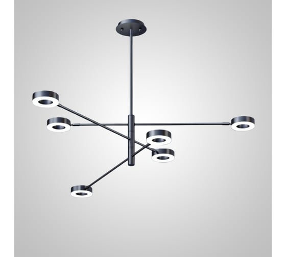 Подвесная люстра IMPERIUMLOFT ATISSA S 6 D115 Black 140538-26