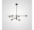 Люстра IMPERIUMLOFT на штанге SALME L6 A Black 212778-26 1
