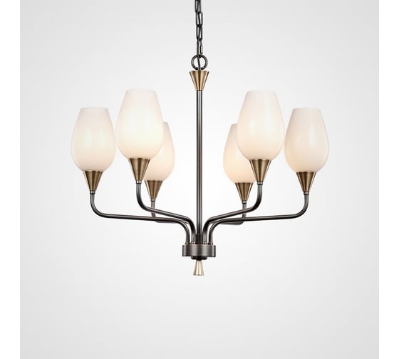 Подвесная люстра IMPERIUMLOFT VIOLA MILK 6 181911-26