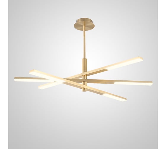 Подвесная люстра IMPERIUMLOFT ORTON на 3 D96 Gold 241024-26 1