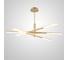 Подвесная люстра IMPERIUMLOFT ORTON на 3 D96 Gold 241024-26 1