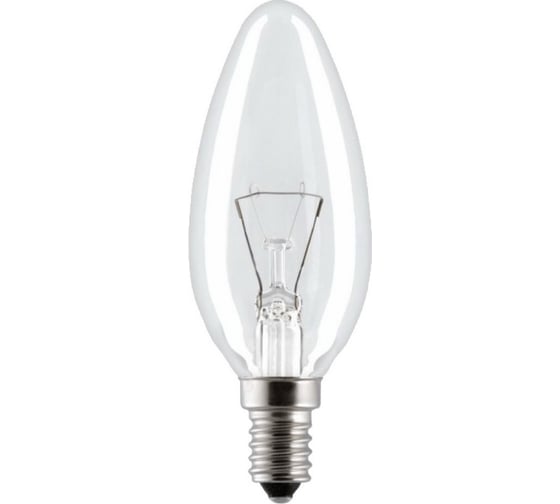 Лампа накаливания LEADlight ДС 230-60 свеча гофроманжет 4033 1