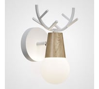 Бра IMPERIUMLOFT с рожками DEER A Wood/white 181041-26