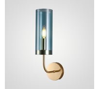 Настенный светильник IMPERIUMLOFT Agne Blue Glass Tube wall light 100322-22