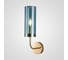 Настенный светильник IMPERIUMLOFT Agne Blue Glass Tube wall light 100322-22 1