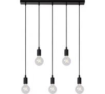 Светильник подвесной MAXLIGHT CAST 1005 BLACK, 5*E27, черный 00-00001221