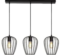 Светильник подвесной MAXLIGHT CAST 1012 BLACK, 3*E27, черный 00-00001228