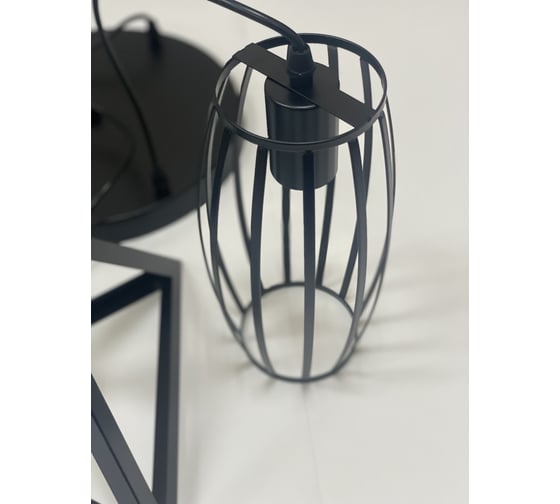 Светильник подвесной MAXLIGHT CAST 1013 BLACK, 3*E27, черный 00-00001229