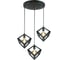 Светильник подвесной MAXLIGHT CAST 1015 BLACK, 3*E27, черный 00-00001231 1