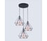 Светильник подвесной MAXLIGHT CAST 1014 BLACK, 3*E27, черный 00-00001230 1