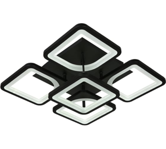 Управляемый светодиодный светильник MAXLIGHT Decor 2006 120W, black, 3000-6500К, Φ500*120 ММ 00-00000931