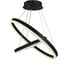 Управляемый светодиодный светильник MAXLIGHT Decor 4009 100W, Black, 3000-6500К, ф500мм 00-00001147 1