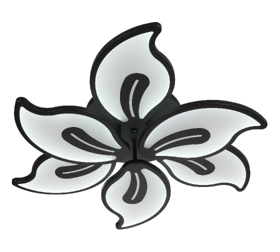 Управляемый светодиодный светильник MAXLIGHT DECOR 2011 120W, BLACK, 3000-6500К, Φ660 ММ 00-00000969 1