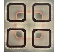 Управляемый светодиодный светильник MAXLIGHT Decor 2017 100W, RGB, 3000-6500К, ф400*400*90 мм 00-00001188