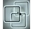 Управляемый светодиодный светильник MAXLIGHT Decor 4006 120W, WHITE, 3000-6500К, ф550*500 ММ 00-00001126 3