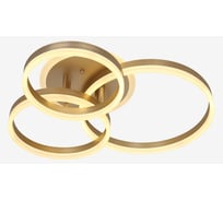 Управляемый светодиодный светильник MAXLIGHT Decor 4008 150W, champaign gold, 3000-6500К, 600*500 мм 00-00001145