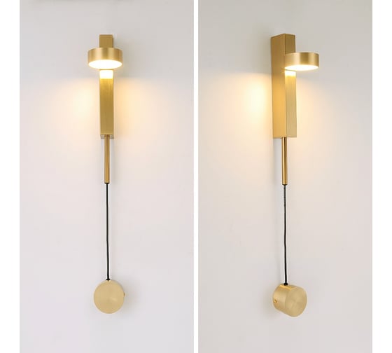 Настенный светильник IMPERIUMLOFT DENZIL Gold 178017-26