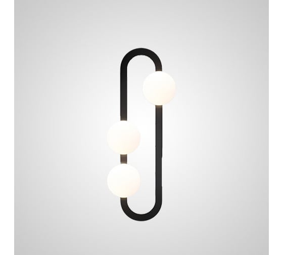 Настенный светильник IMPERIUMLOFT DIKA L3 Black 208281-23