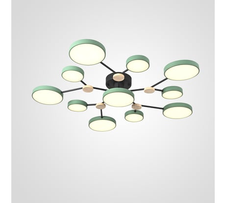 Потолочная люстра IMPERIUMLOFT GAMMA D102 Green 223773-23