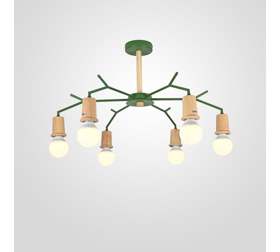 Потолочная люстра IMPERIUMLOFT LES COLOR D80 Green 220506-23