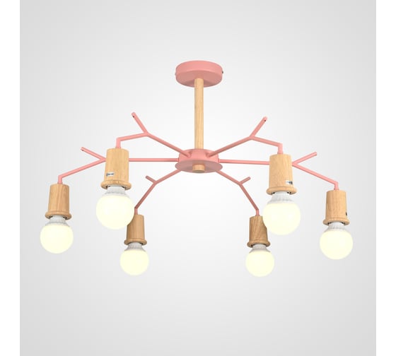 Потолочная люстра IMPERIUMLOFT LES COLOR D80 Pink 220512-23