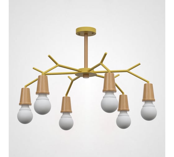 Потолочная люстра IMPERIUMLOFT LES COLOR D80 Yellow 220503-23