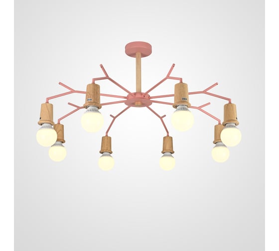 Потолочная люстра IMPERIUMLOFT LES COLOR D95 Pink 220513-23