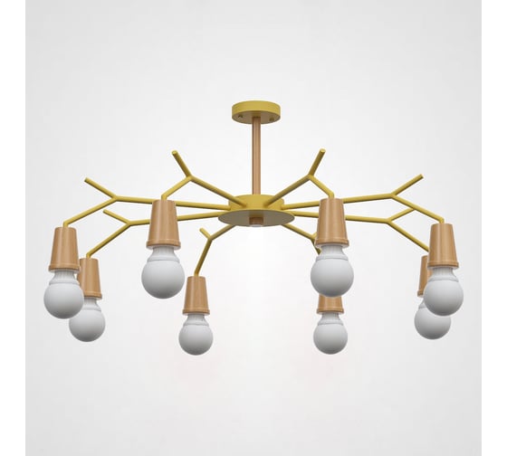 Потолочная люстра IMPERIUMLOFT LES COLOR D95 Yellow 220504-23