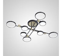 Потолочная люстра IMPERIUMLOFT MARSA L8 Black 203391-26