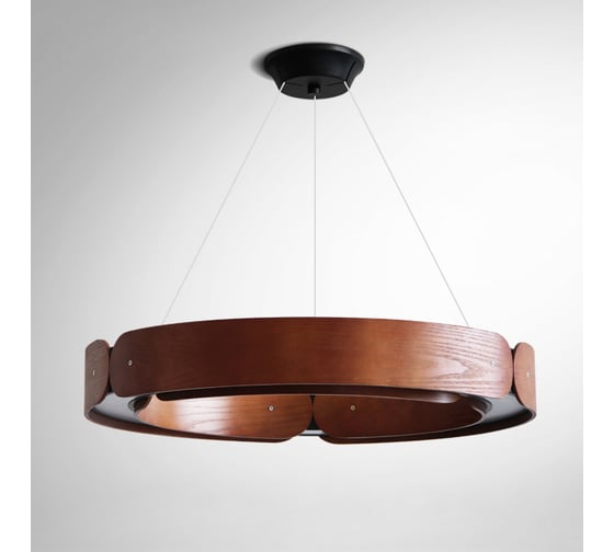 Подвесной кольцевой светильник IMPERIUMLOFT RANGE 1 D70 Red wood 195536-26