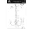 Подвесная люстра ARTE LAMP COLLINETTA A4094LM-8PB 10