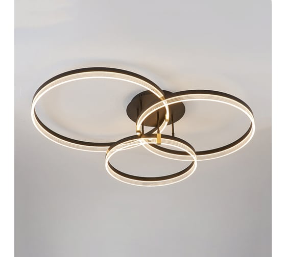 Потолочный светильник IMPERIUMLOFT ALMER CH D40+50+60 Black 231151-23 1