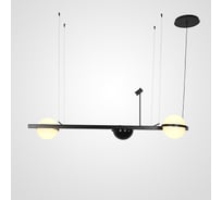 Реечный светильник IMPERIUMLOFT PALMA Wall lamp 2 шара + 1 вазон горизонтальная 204172-22