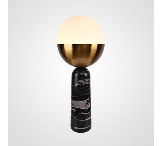 Настольная лампа IMPERIUMLOFT Marble Globe Black 168473-22