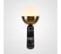 Настольная лампа IMPERIUMLOFT Marble Globe Black 168473-22 1