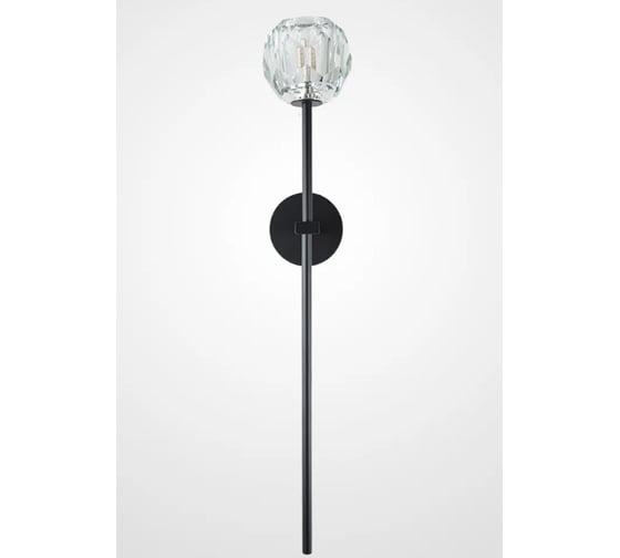 Бра IMPERIUMLOFT RH Boule de Cristal Long Sconce Черный 73687-22