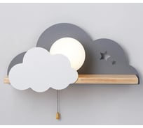 Бра IMPERIUMLOFT с полкой серое облако WALL LAMP GRAY CLOUD 156715-22