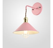 Бра IMPERIUMLOFT с подвесным плафоном BRAID WALL Pink 181878-26