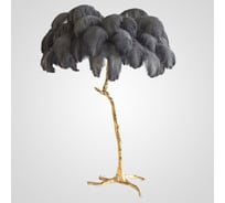 Торшер IMPERIUMLOFT страусиные перья Feather Lamp A MODERN GRAND TOUR черный 189584-22