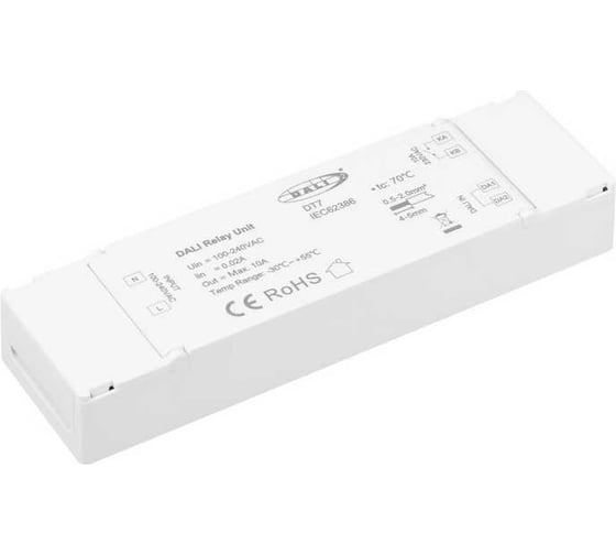 Релейный модуль INTELLIGENT ARLIGHT SMART-SWITCH-701-72-D2-SUF IARL, IP20 Пластик 1шт 046512 1
