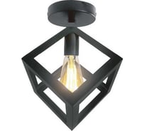 Светильник потолочный MAXLIGHT CAST 1016 BLACK, 1* E27, черный 00-00001258