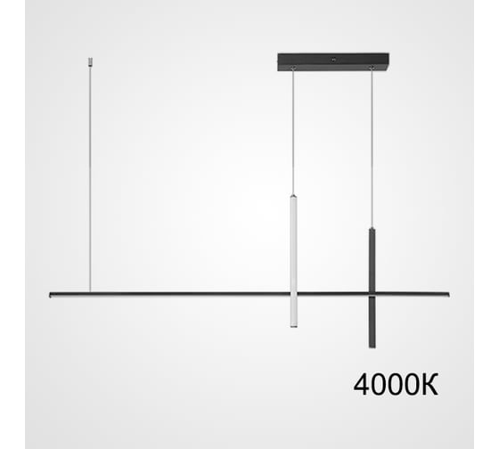 Подвесной светильник IMPERIUMLOFT SQUIRREL L120 Black 4000К 220665-23