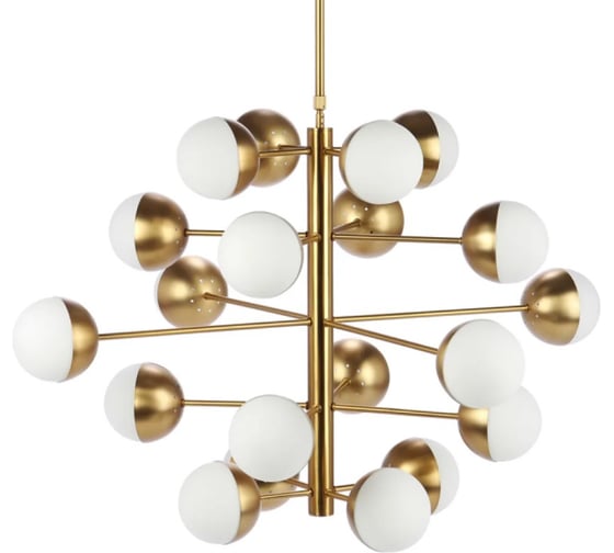 Светильник IMPERIUMLOFT Italian Globe Cedar Moss Light 20 75117-22 1