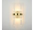Бра IMPERIUMLOFT Odeon Clear Glass Gold metal Wall Lamp 147727-22 1