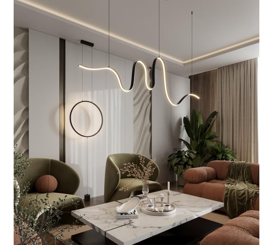 Подвесной светильник ODEON LIGHT LED 52W NASTRO 7025/52L