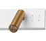 Светильник с выключателем Citilux Декарт LED USB Белый+Бронза CL704450 20