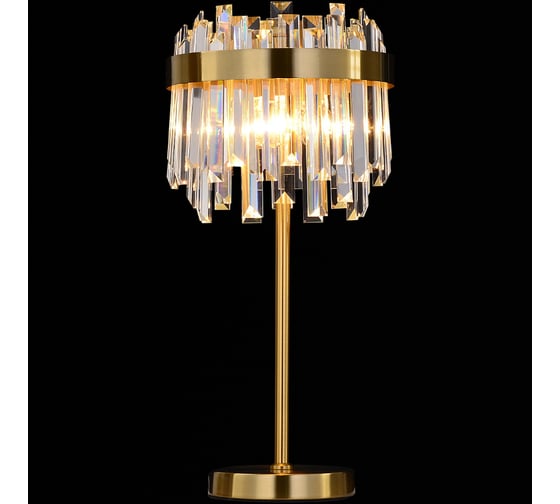 Настольная лампа ILLUMICO IL5189-3TLS-29 BRASS MIRAGE