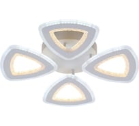 Потолочная светодиодная люстра Schaffner Lente 3160-4, LED, цвет белый. Люстра с пультом управления, освещение до 12 кв.м, мощность 144 Вт. Lente 3160-4 IR