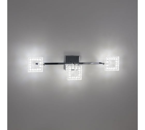 Спот поворотный с выключателем Citilux Кристалино LED Хром CL559631